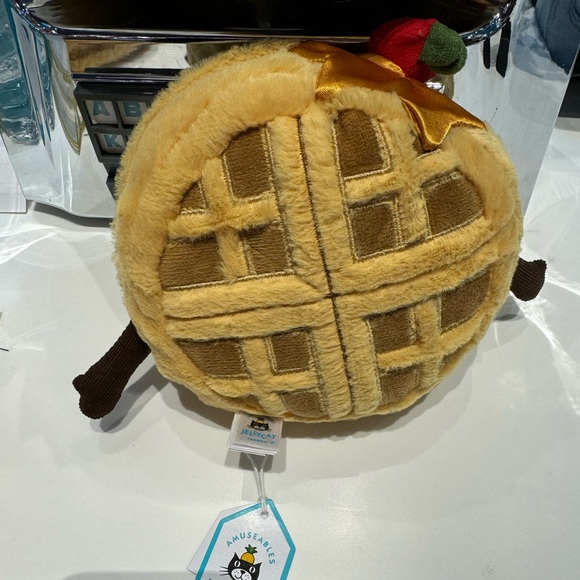 NWT Exclusive Jellycat Rene Waffle Amuseable - Picture 3 of 6